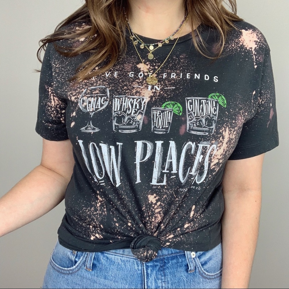 Friends In Low Places Graphic Tee - Liquor - Picture 3 of 8